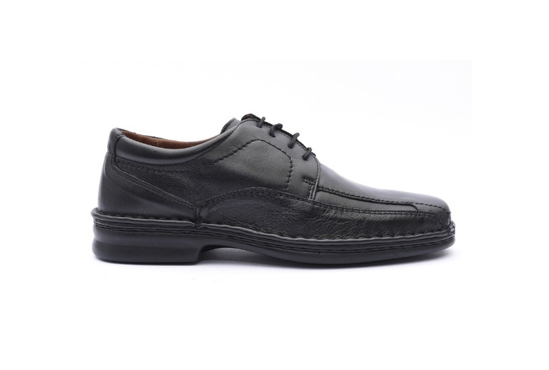 BLUCHER NAPA PIEL NEGRO...