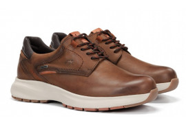 BLUCHER PIEL MARRON PALA LISA,PLANTILLA EXTRAIBLE,PISO GOMA