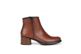 BOTIN NAPA CUERO,PALA LISA,CREMALLERA LATERAL,TACON FORRADO 4CM