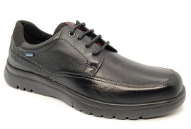 BLUCHER NAPA PIEL NEGRO, PISO ULTRA LIGHT PLANTILLA EXTRAIBLE