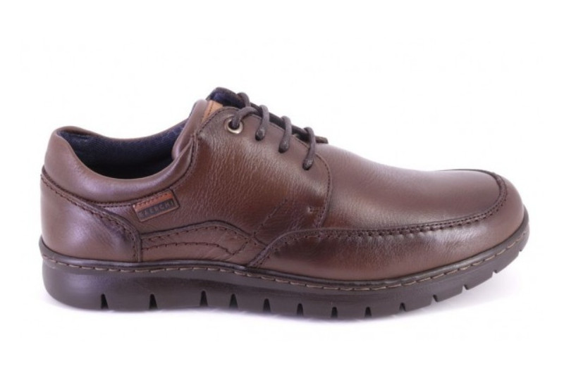 BLUCHER NAPA MARRON ,BORDON...