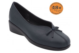 SALONCITO PIEL 48HRS NAPA MARINO LACITO,CUñA 3CM PISO GOMA LATEX