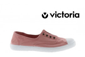 6623 VICTORIA. Ingles lona nude (rosa palo) puntera goma
