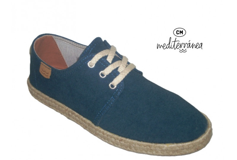 BLUCHER LONA AZUL,...