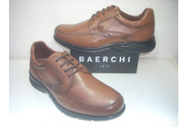 BLUCHER PIEL CUERO 4 OJETES ANCHO ESPECIAL PISO GOMA