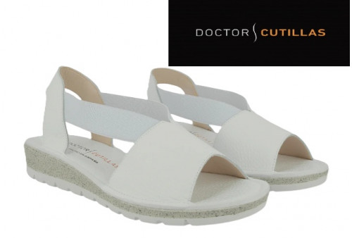 35313 doctor cutillas sandalia piel blanco valencia