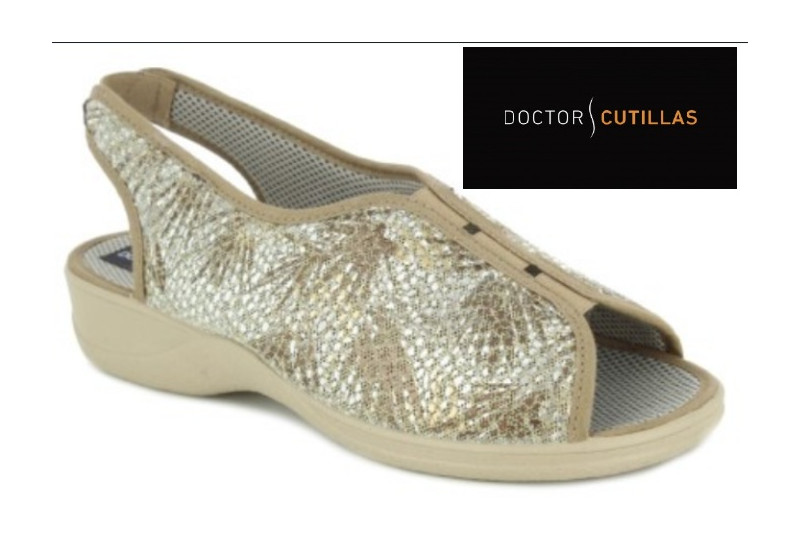 SANDALIA TEXTIL COMBINADA...