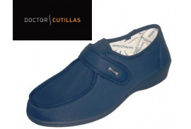 WALABY LICRA AZUL,TIRA VELCRO PISO GOMA