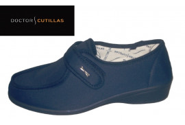 WALABY LICRA AZUL,TIRA VELCRO PISO GOMA