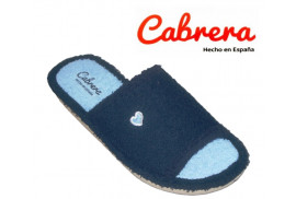 Zapatilla de pala abierta muy cómoda para mujer Cabrera hecha en España