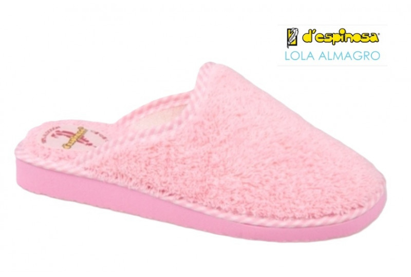 ZUECO RIZO ROSA ALGODÓN...