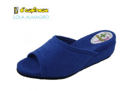 PALA RIZO ALGODóN NATURAL AZUL DUCADOS, ANATOMICA CUñA MEDIA FORRADA PISO ANTIDESLIZANTE