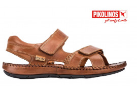 SANDALIA SURF PIEL NAPA CUERO,DOS BELCROS TALóN ABIERTO PISO GOMA
