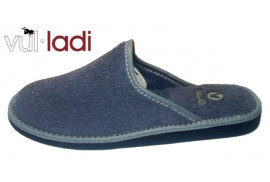 ZAPATILLA CERRADA RIZO ALGODÓN MARENGO,PISO MICROPOROSO ESPECIAL PARKET