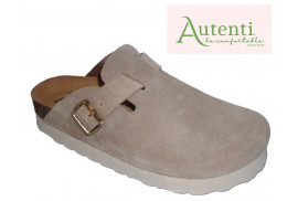ZUECO SERRAJE TOPO, HEBILLA LATERAL, DOBLE PISO, PLANTA CORCHO
