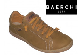 4180 Baerchi camel. Zapato deportivo cordones elásticos de diario plantilla extraible piso goma