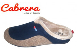 CHINELA BAMARA MARINO COMBINADO LANA TAUPE, VUELTA DE PELO BEIG, PISO GOMA