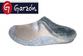 CHINELA SUAPEL MUSGO COMBINADA GRIS, PLANTILLA EXTRAIBLE PISO GOMA