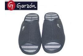 6971-127 GARZÓN. Pala loneta gris antracita, piso goma