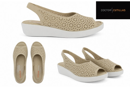 Piso de EVA blanco ultralight y planta acolchada Doctor Cutillas 38476