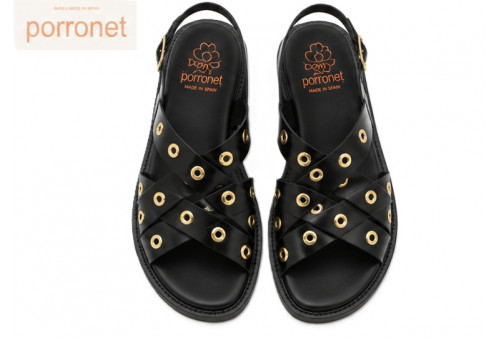 3234 porronet sandalia negra superior