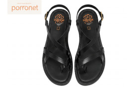 3206 porronet negro sandalia mujer superior