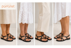 3206 porronet negro sandalia modelo