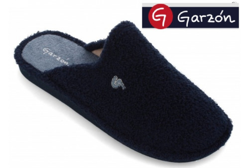 zapatilla casa hombre Garzón P305.130 marino perfil