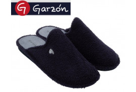 zapatilla de casa hombre Garzón marino vista completa