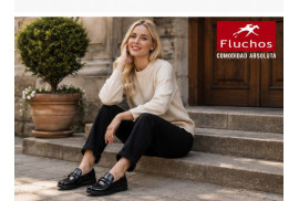 Fluchos F1794 mocasín mujer con plantilla extraíble y suela EVA Light