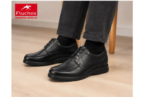 f1949 blucher profesional negro detalle antideslizante