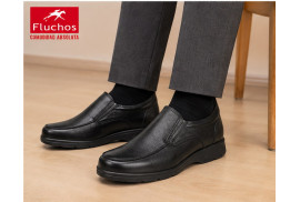 f1950 mocasín profesional fluchos negro gaspar valencia