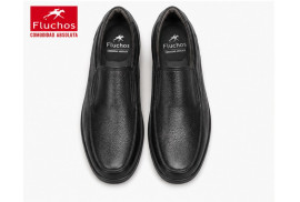 f1950 mocasín profesional fluchos negro vista superior gaspar valencia