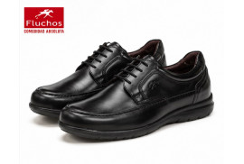 f8498 fluchos luca negro cordones calzados gaspar
