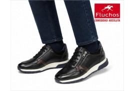 Fluchos F1600 deportivo hombre con plantilla extraíble y suela TR