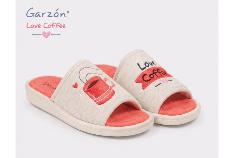 Garzón P429.119 chinela mujer planta rizo coral