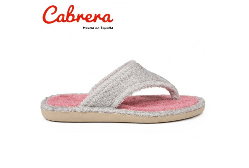 2301 cabrera zapatilla  rizo dedo gris valencia