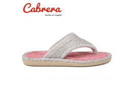 2301 cabrera zapatilla  rizo dedo gris valencia