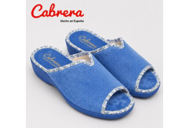 5354 rizo marino adorno floral cuña 3cm vista lateral par