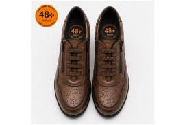 48 Hrs 0501 marron deportivo vista superior