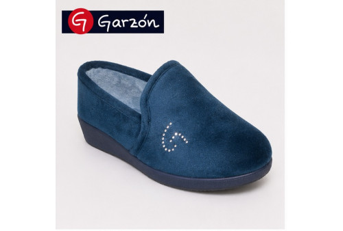 Garzón 1424.247 zapatilla casa mujer marino