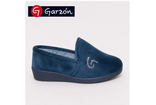Garzón 1424.247 zapatilla mujer marino detalle