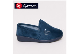 Garzón 1424.247 zapatilla mujer marino detalle