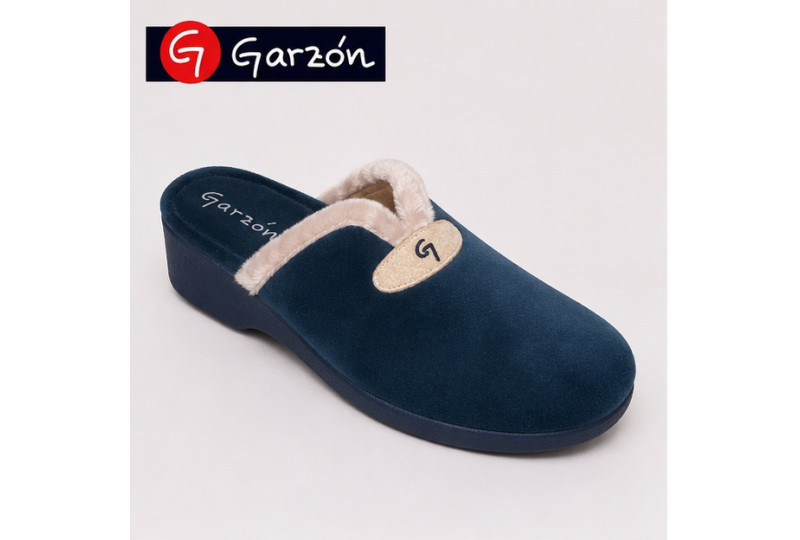 Detalle Garzón 3723.247 zapatilla mujer marino