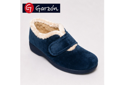Garzón 3895.245 zapatilla casa mujer marino