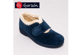 Garzón 3895.245 zapatilla casa mujer marino