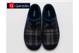 Zapatilla casa Garzón 8950.296 marino vista superior