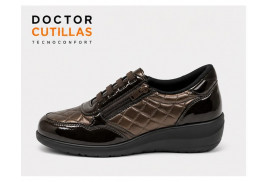 Doctor Cutillas 45415 zapato mujer bronce con cuña