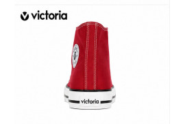 Bota lona roja 106500 Victoria trasera