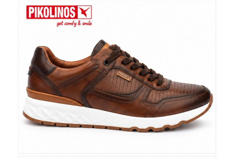 Pikolinos Aranda M8R-6239 de piel napa cuero perfil